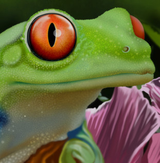 Red Eyed Tree Frog