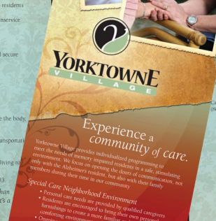 Yorktowne Village Rack Cards